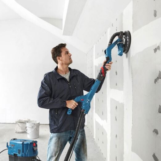 Шлайф орбитален за стени и тавани Bosch GTR 550, ф 215 мм