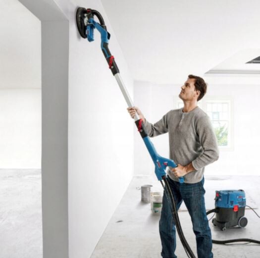 Шлайф орбитален за стени и тавани Bosch GTR 550, ф 215 мм