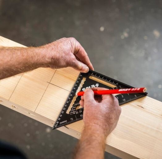 Измервателен триъгълник Sola 185x185x262 мм