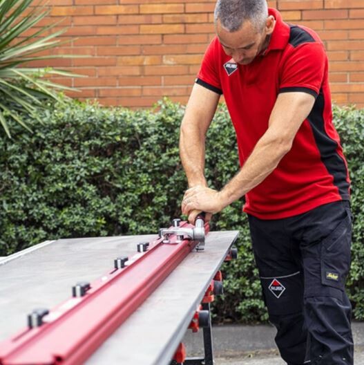 Система линеали Rubi SLAB CUTTER G3 за рязане на широкоформатни плочи, 3200 мм