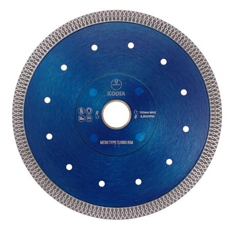 Диск диамантен 180x25.4/22.23 мм KODIA MESH TURBO
