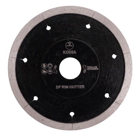 Диск диамантен 115x20 мм KODIA DF RIM CUTTER