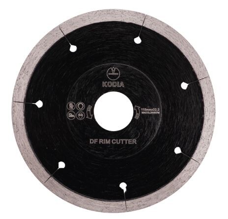 Диск диамантен 125x22.23 мм KODIA DF RIM CUTTER