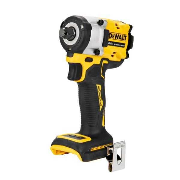 Акумулаторен ударен гайковерт DeWALT с безчетков двигател без батерия и зарядно, 18 V, 406 Nm, квадрат, 1/2", DCF921N