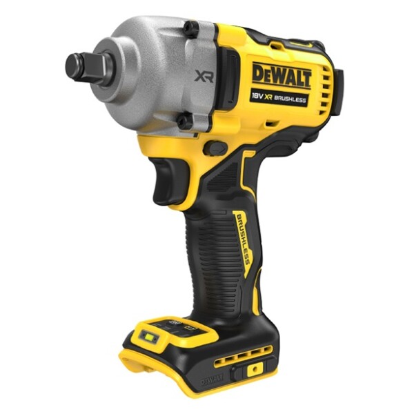 Акумулаторен ударен гайковерт DeWALT с безчетков двигател без батерия и зарядно, 18 V, 812 Nm, квадрат, 1/2", DCF891N
