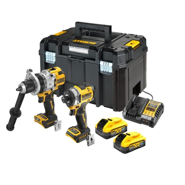Комплект акумулаторни ударни винтоверти DeWALT DCK2200H2T, 18V