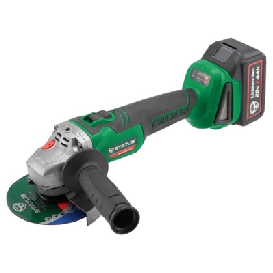 Акумулаторен ъглошлайф STATUS SH125E