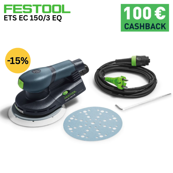Ексцентършлайф Festool безчетков ETS EC 150/3 EQ