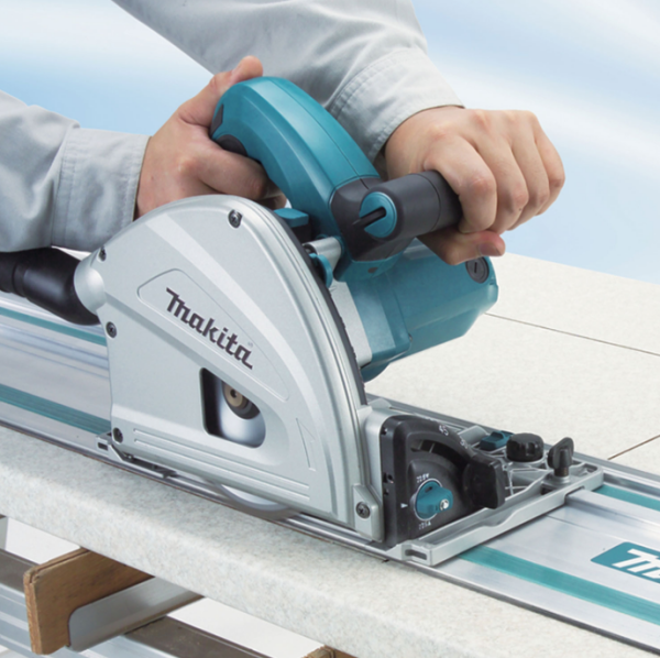 Потапящ ръчен циркуляр Makita SP6000J, 165 мм, 1300 W